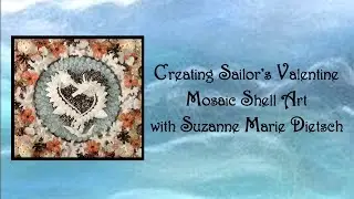 Sailor's Valentine Shell Mosaic Art