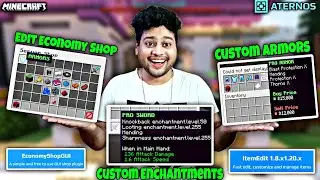 How To Add Custom Items in Economy Shop Gui | Item Edit Plugin Aternos | Economy Shop Gui Tutorial