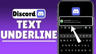 How To Text Underline in Discord | iOS & Android