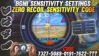 NEW UPDATE 3.3 !!🔥BEST SENSITIVITY CODE+CONTROL SETTINGS BGMI/PUBG MOBILE | BGMI AFTER UPDATE 3.3