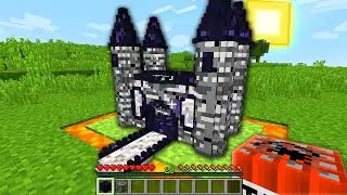Построил Самый Крепкий Дом в Один Блок в Майнкрафт
