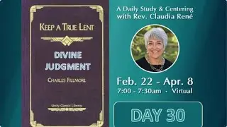 Mind Fast - Soul Feast | Lent Day 30 | DIVINE JUDGMENT | Rev Claudia René