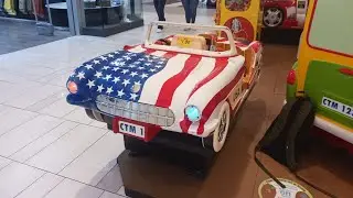 RG Mitchell roadster kiddie ride (pov)