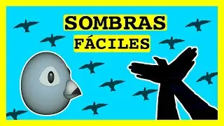 SOMBRAS CHINAS FÁCILES para niños | 🕊️ La PALOMA 🐦 | Figuras de animales