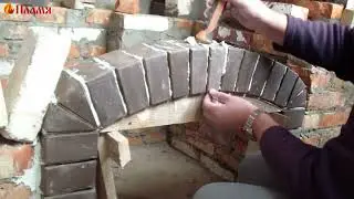 Видео инструкция  Закругления на поворотах арки