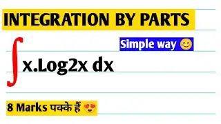 integration by Parts  (x.log2x)dx