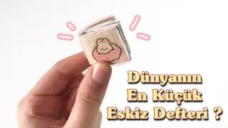 Eskiz Defteri Turu | Minik ve Tombik  Defterimde Neler Var ? 