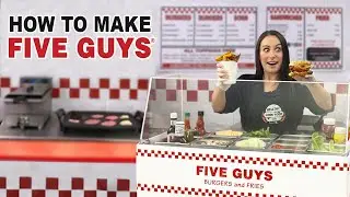WE OPENED a Five Guys Restaurant 🍔🍟 in our House