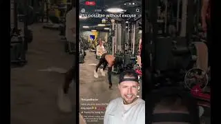 You won’t believe what this man does in the gym… #gym #dan