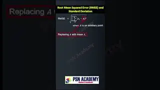 RMSE and Std Deviation - are they related?