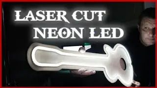 DESIGN & LASER CUT NEON LED's Simple Tutorial