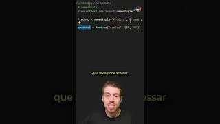Forma mais fácil de criar um objeto em Python | #shorts