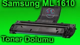 How to refill the Samsung ml 1610 toner,
