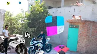 Big 2 Gudda Vs 2 Zinger Bager Challenge
