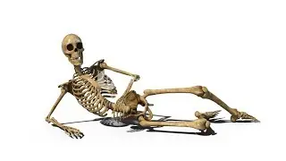 funny haha skeleton man