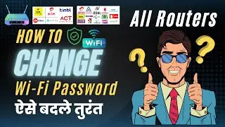 How to Change WiFi Password | Wifi Ka Password Kaise Change Kare (All Routers) Step By Step Process