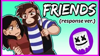 FRIENDS [Animation] - Marshmello, Anne Marie (Cover by Caleb Hyles & Cami-Cat)