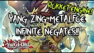 THE INFINITE NEGATE PILE || YANG ZING METALFOES ROKKET INFINITE NEGATES DECK PROFILE +  COMBO!
