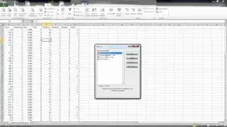F Test in Excel