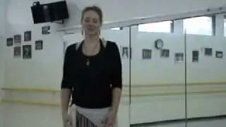 22 (part one) - Meaghan Shields in Belly Dance Boulevard's belly dancing video lessons project