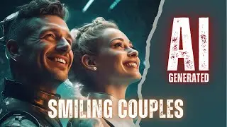 Smiling Couples - How Natural can Artificial Intelligence be??? | Amazing Realistic AI Art 2023