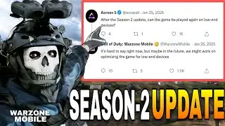 Warzone Mobile Season 2 Update |Unsupported device ?