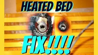 Heated Bed Fix!! Sunhokey Prusa i3 3D Printer