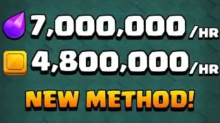 The NEW Best Farming Method For ALL Builder Halls!