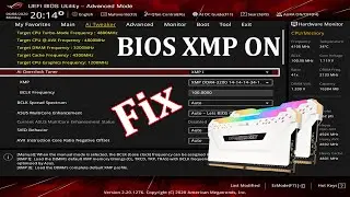 xmp on asus | Enable XMP for RAM | Asus Motherboard Bios || Fix Ram Speed Maximum Level