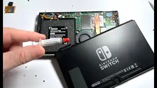 Nintendo Switch thermal paste replacement
