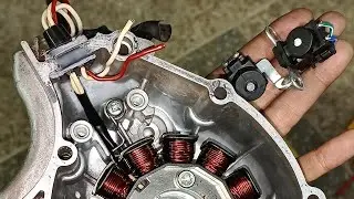 Repairing / Replacing Yamaha YBR 125 Pulse Coil with Chinese Pulse Coil | Reliable & Cheap Repair