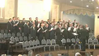 Хор: Есть для плачущих земли место у креста