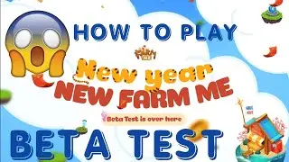 FARM ME: Beta Test PLAY NOW‼️(How to Create Farm Me Account)