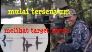 REAKSI PEMBURU,, BURUNG PECUK TURUN