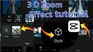 Instagram reels trending 3D Zoom effect video editing in capcut ||Capcut tutorial