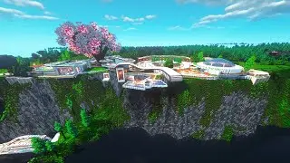 Minecraft: Oceanside Modern Mansion (w/ Secret Bunker)