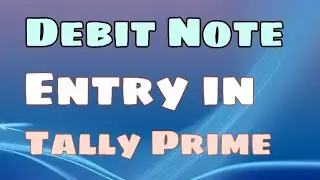 How to entr debit Note got from party
