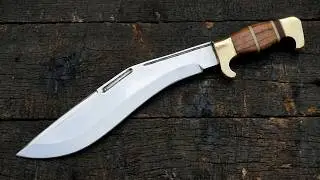 Kukri knife from Junk