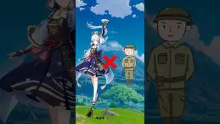 Genshin Impact Characters in army outfit 🔥 