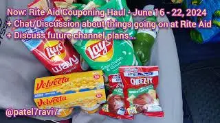 Rite Aid Couponing Haul - June 16 - 22, 2024 - Burned $$ + Discussion - @patel7ravi7