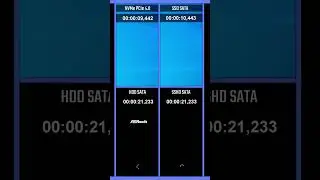 SSD или HDD / скорость запуска