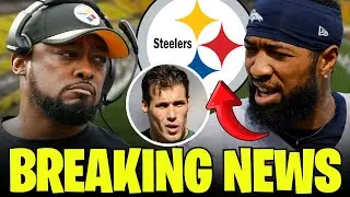 HAPPENED NOW: MIKE TOMLIN NOT KNOWING WHAT HE'S DOING / NEW OPTIONS. STEELERS NEWS