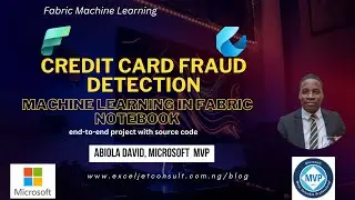 Credit Card Fraud Detection Machine Learning in Fabric Notebook