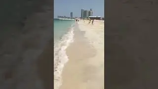 Пляж JBR. Dubai 05.09.2022 #dubai #jbrdubai #shorts