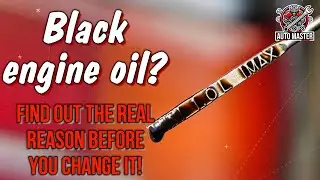 Black engine oil? Find out the real reason before you change it!