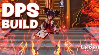 Xinyan Physical DPS Build ( level 80 with low talents level ) NOT BAD!! - Genshin Impact