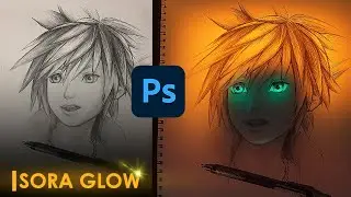 Sora Sketch Glow in Photoshop | Photoshop Tutorial | Hindi - Urdu