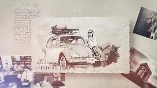 After Effects Template | The History Photo Slideshow | OLpicART
