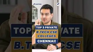 💥BTech Computer Science Top 3 Private Colleges Chennai! Best BTech CSE Colleges! 