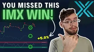 You JUST MISSED This ImmutableX Trade Win! (198 WINS, 0 Losses)